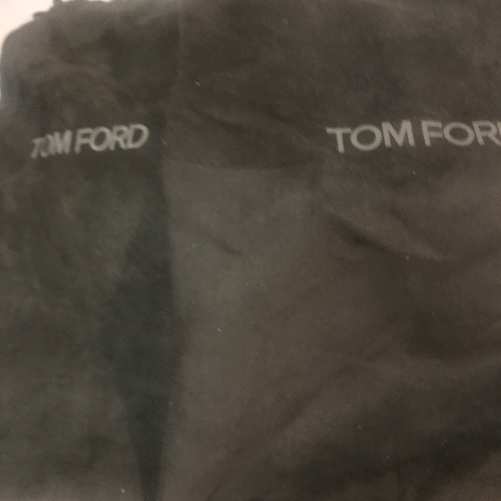 Tom Ford Leather Sneakers. Worn once perfect condition, duster bags no box.